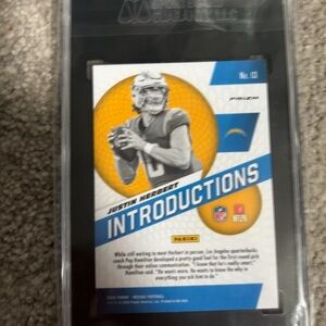 Panini Introductions Trading Card - Blue and Orange